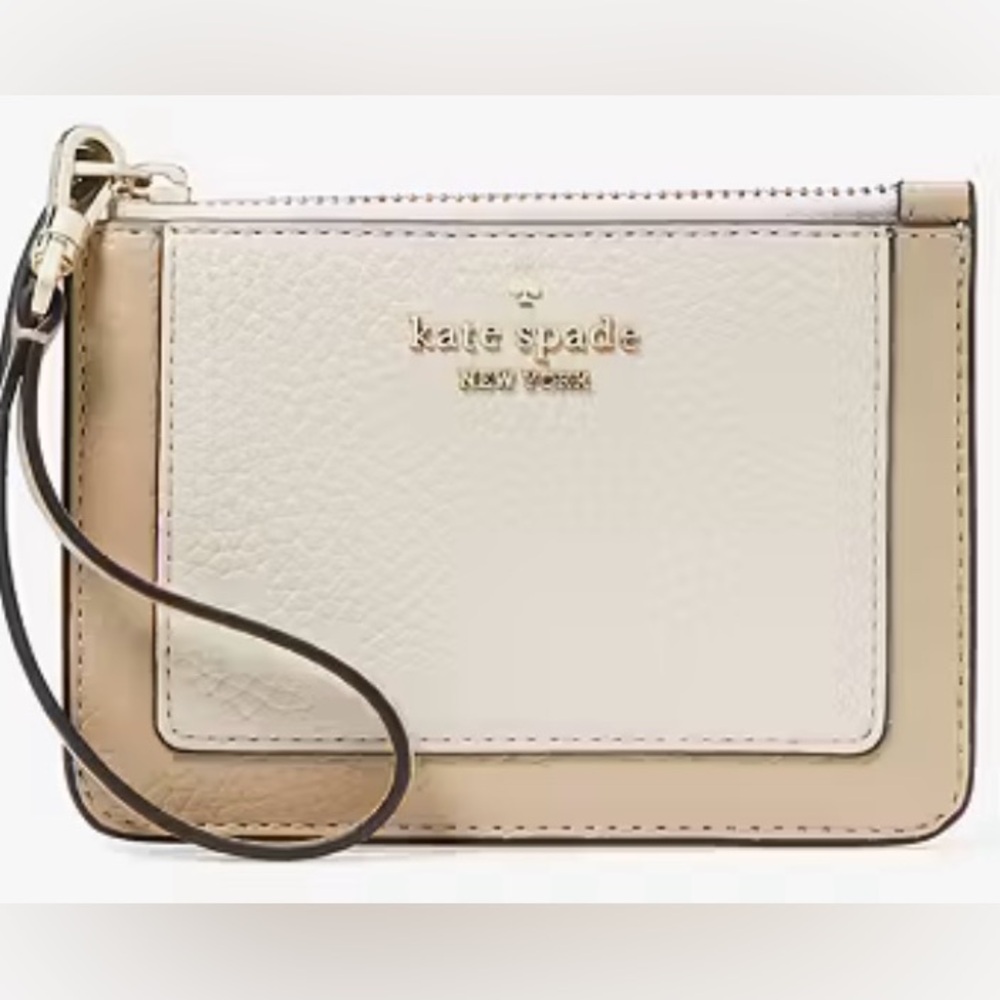 Kate Spade Lena Colorblock Small Card and Keys Holder Wristlet